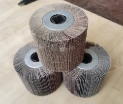 customized size 6mm shaft Aluminum oxide Non-woven abrasive Metal grinding,polinhing,deburring